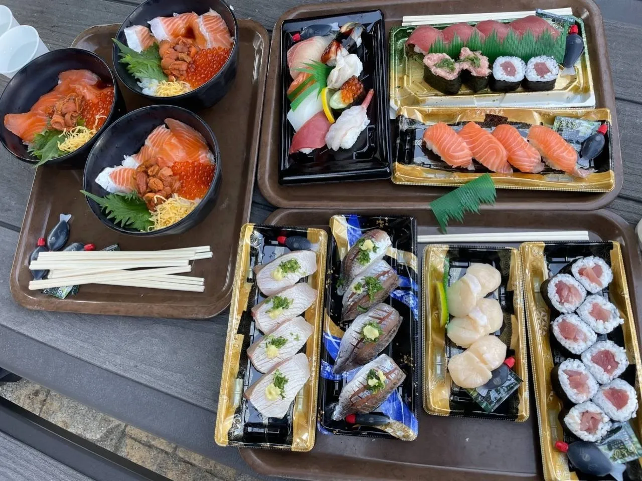 スタッフとのBBQ旅行@御坊にて黒潮市場にてランチ